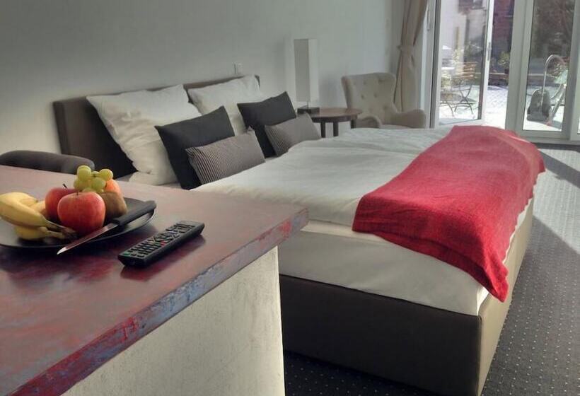 Номер Комфорт, Aparthotel Flughafen Leipzig