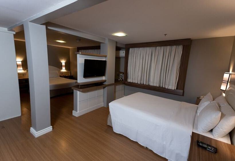 Номер Superior, Master Porto Alegre Hotel   Av Carlos Gomes, Próximo Ao Consulado Americano