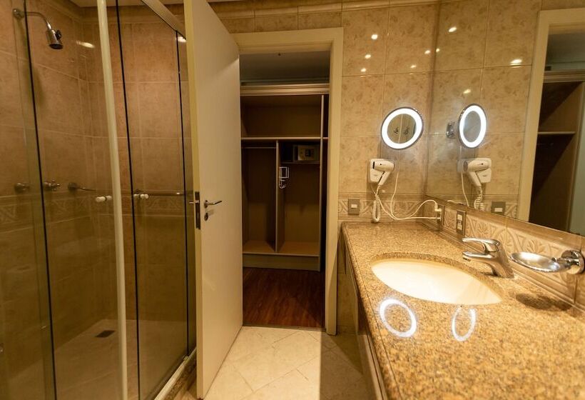 Номер Стандарт, Master Porto Alegre Hotel   Av Carlos Gomes, Próximo Ao Consulado Americano