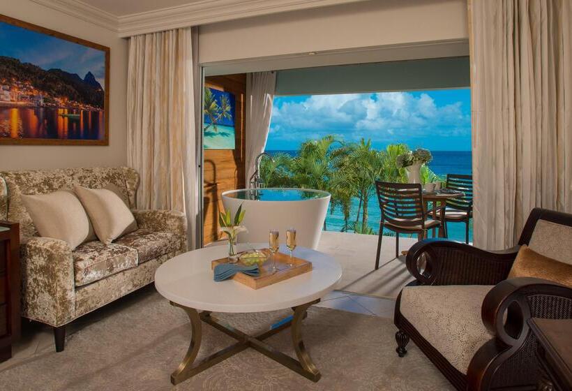 Club Junior Suite Sea View, Sandals Regency La Toc All Inclusive Resort And Spa   Couples Only