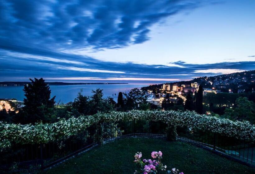 آپارتمان 1 خوابه با چشم‌انداز دریا, Villa Bellevue Portoroz Portorose