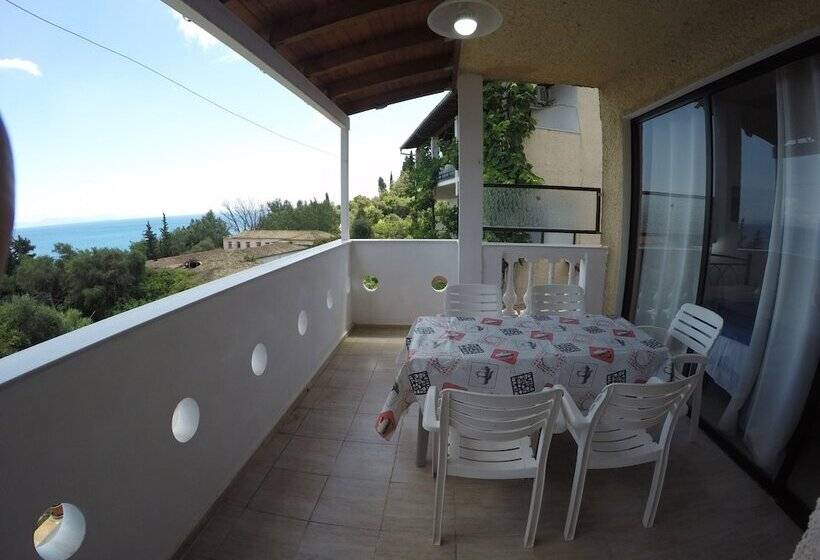 Апартаменты 2 Спальни Вид на Море, Corfu Andromaches Holiday Apartments