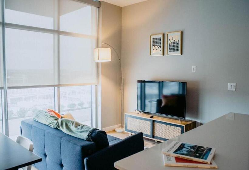 Apartament 1 Sypialnia, Kasa The Gulch Nashville