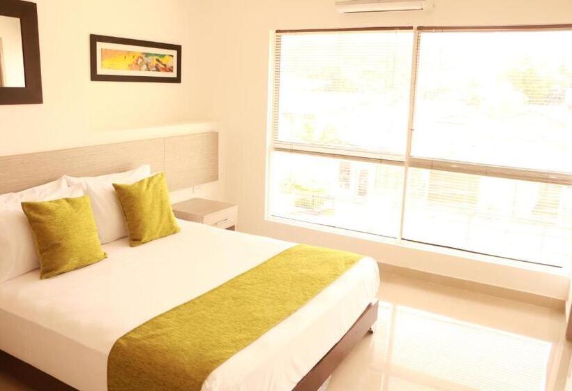 4인용 스탠다드 룸, Aparta Suites La Flora