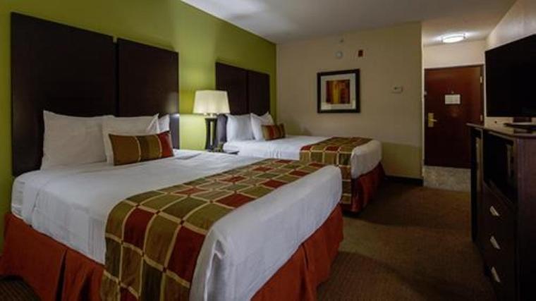 장애인을 위한 퀸사이즈 스탠다드 룸, Best Western Plus Huntersville