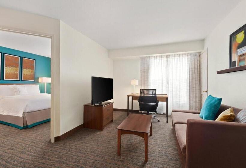 带2个卧室的套房, Residence Inn By Marriott Las Vegas Stadium Area