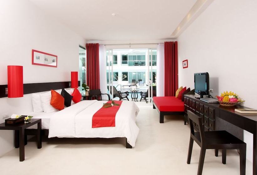 디럭스 룸, The Old Phuket   Karon Beach Resort   Sha Plus
