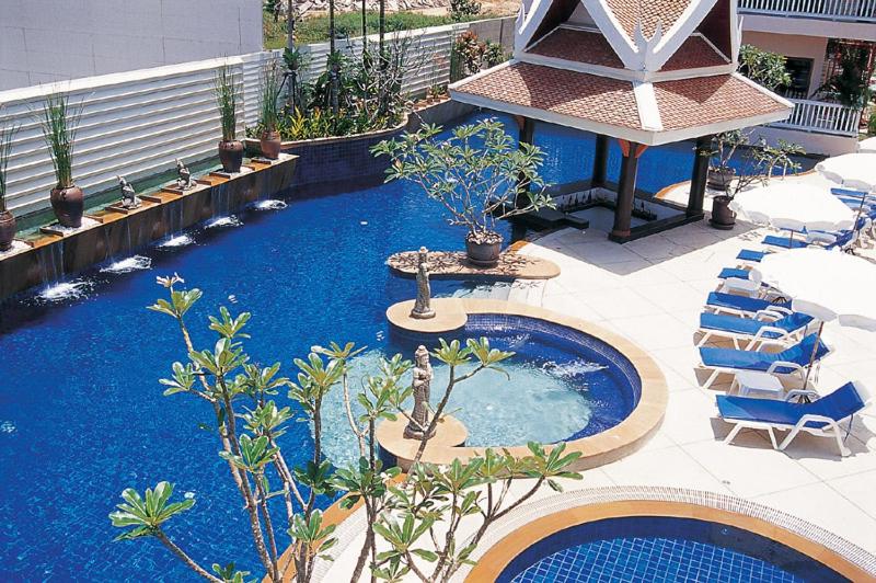 带泳池观景的豪华房, Kata Poolside Resort Sha Extra Plus