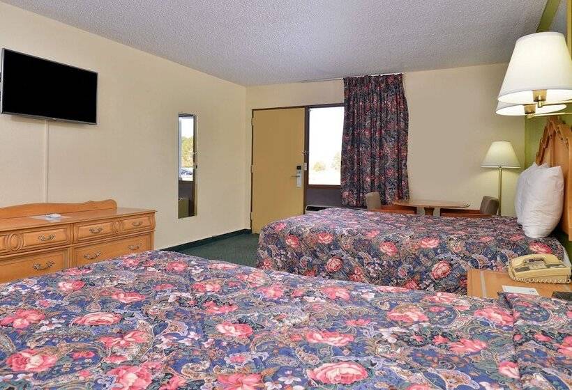 ２ダブルベッドのスタンダードルーム, Americas Best Value Inn Bishopville