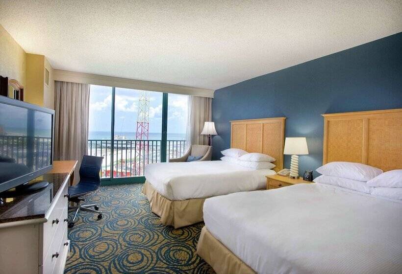 Номер Стандарт 2 Двуспальные Кровати, Hilton Daytona Beach Oceanfront Resort