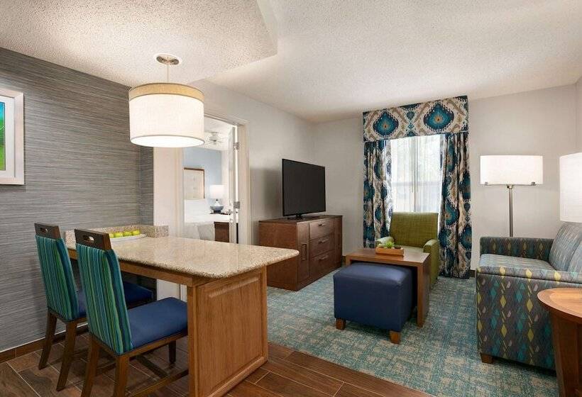 스탠다드 룸 더블 침대, Homewood Suites By Hilton Fort Myers