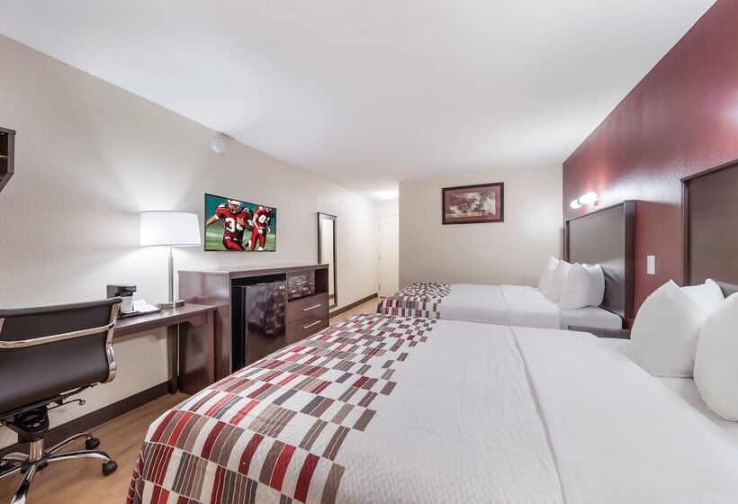 带大床的豪华间, Red Roof Inn & Suites Denton