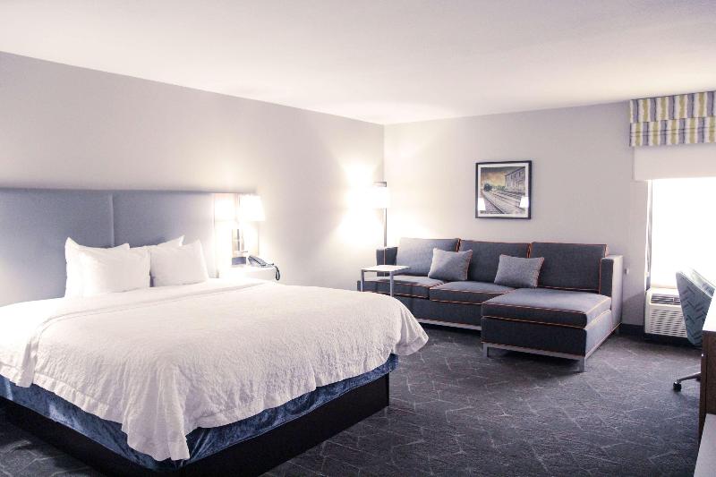 带大床的豪华间, Hampton Inn Greeneville