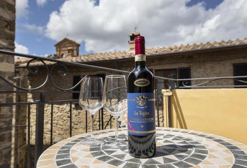 キングサイズベッドのスタンダードルーム, La Togata Hotellerie De Charme Relais Il Terrazzo