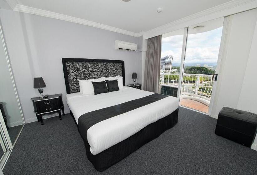 침실 2개 아파트, Broadbeach Holiday Apartments