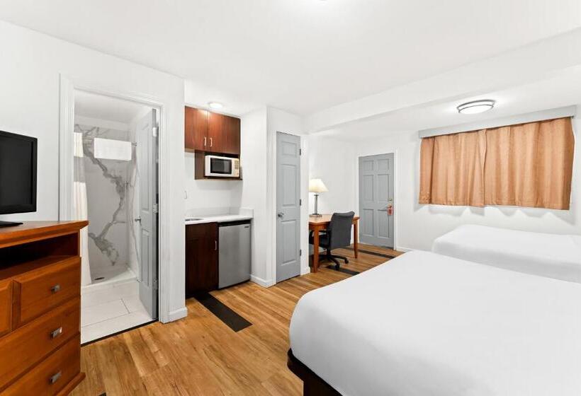 4인용 스탠다드 룸, Americas Best Value Inn Stonington Mystic