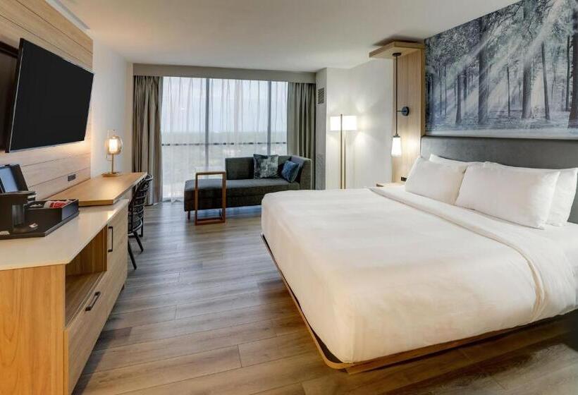 스탠다드 룸 킹사이즈 침대, Mobile Marriott