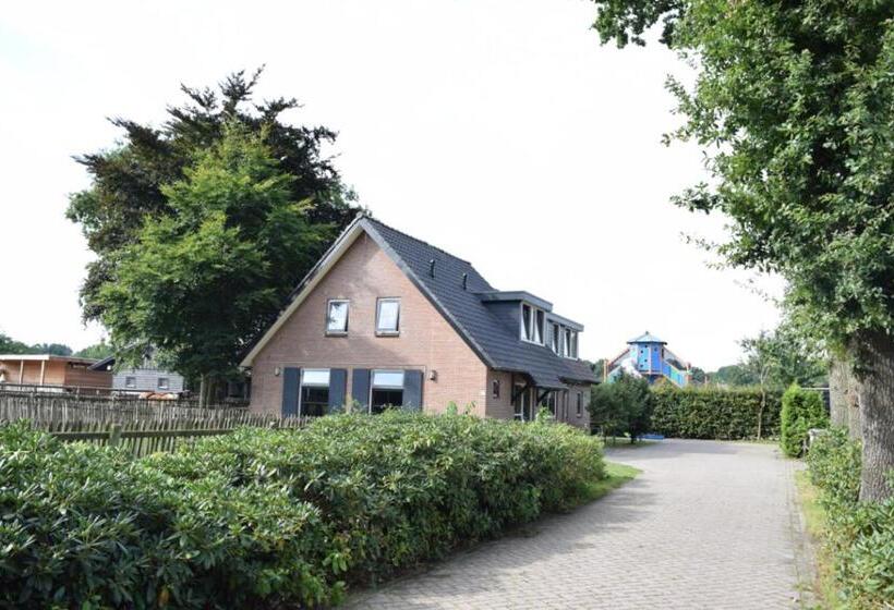침실 1개 아파트, Groepsboerderij 20 Pers