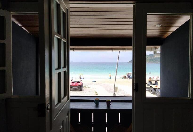 חדר סטנדרט נוף לים עם מרפסת, Casa De Hóspedes Guesthouse Prainha
