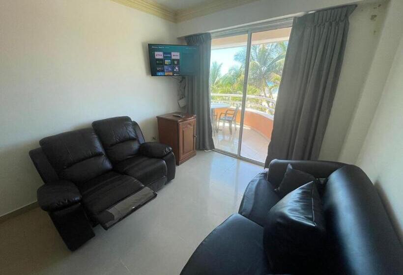 آپارتمان 2 خوابه با چشم‌انداز دریا, Aparta Hotel Caribe Paraiso