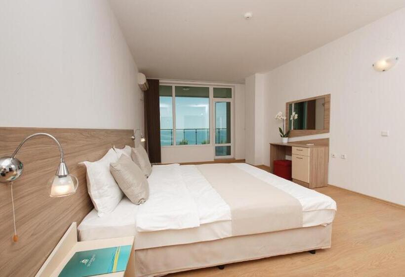 Апартаменты Deluxe 1 Спальня Вид на Море, Silver Beach Apart Complex