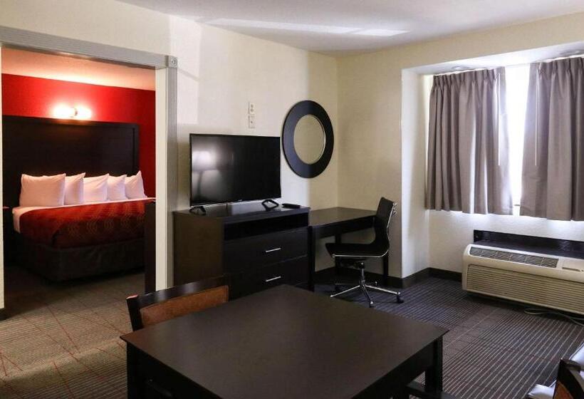 מיטת קינג בסוויטה, Econo Lodge Inn & Suites