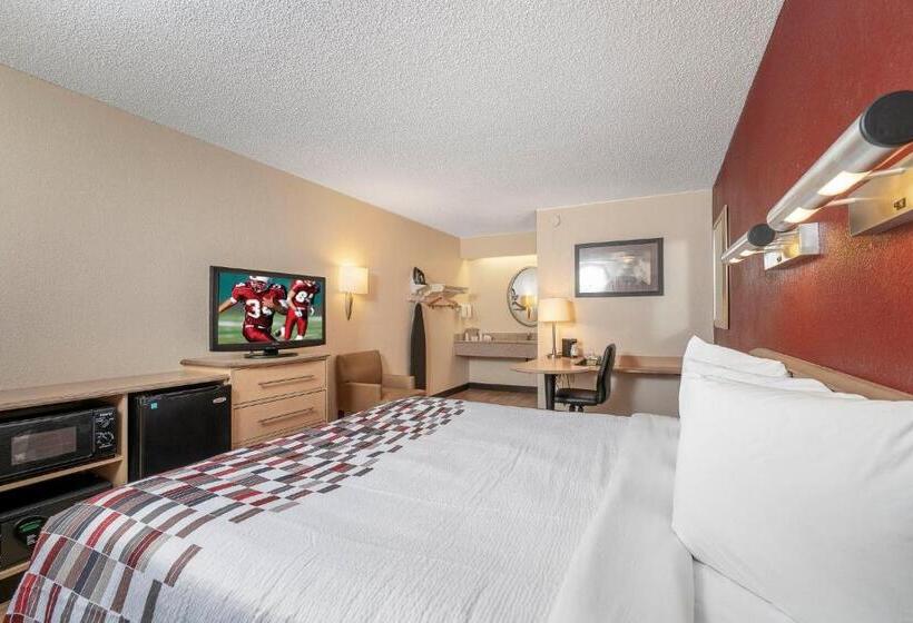 디럭스 룸 킹사이즈 침대, Red Roof Inn Greenville
