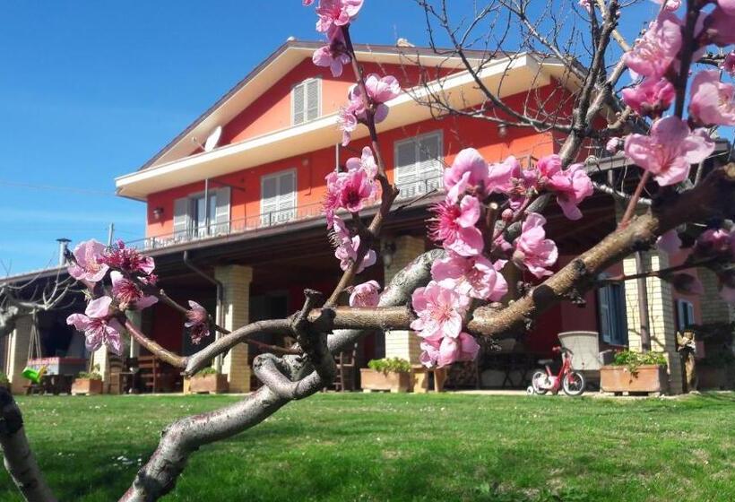 带阳台标准四人间, Agriturismo Rosso Di Sera