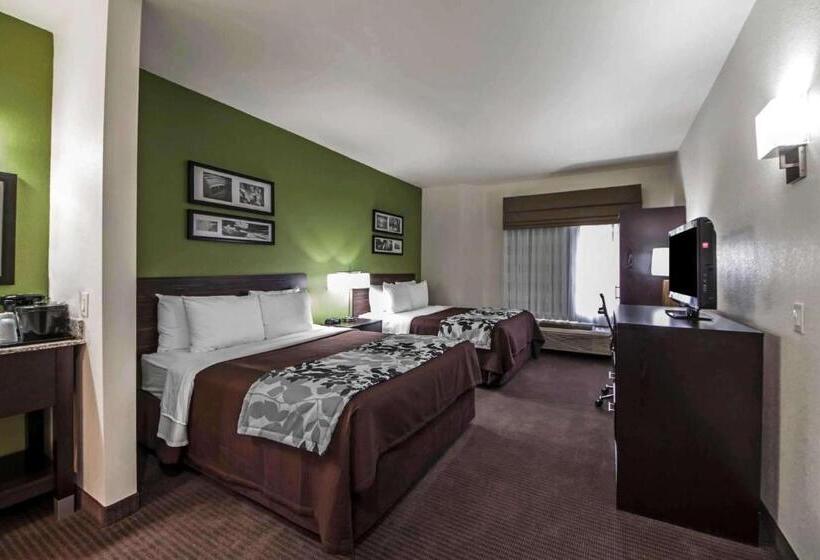 Номер Стандарт 2 Двуспальные Кровати, Sleep Inn & Suites Tulsa Central I 44