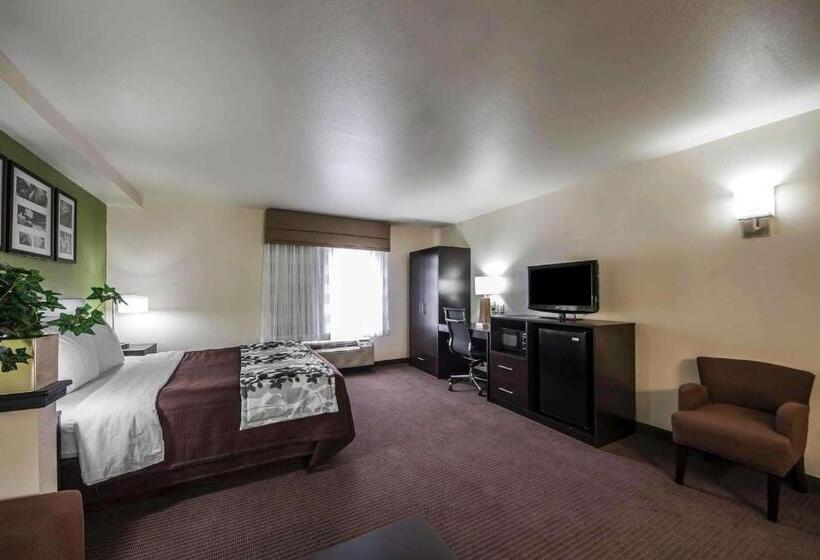 Люкс Кровать Кинг, Sleep Inn & Suites Tulsa Central I 44