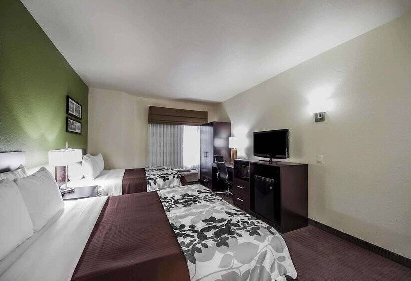 Номер Стандарт 2 Двуспальные Кровати, Sleep Inn & Suites Tulsa Central I 44