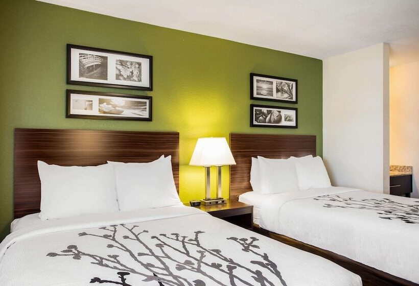 Номер Стандарт 2 Двуспальные Кровати, Sleep Inn Kansas City International Airport