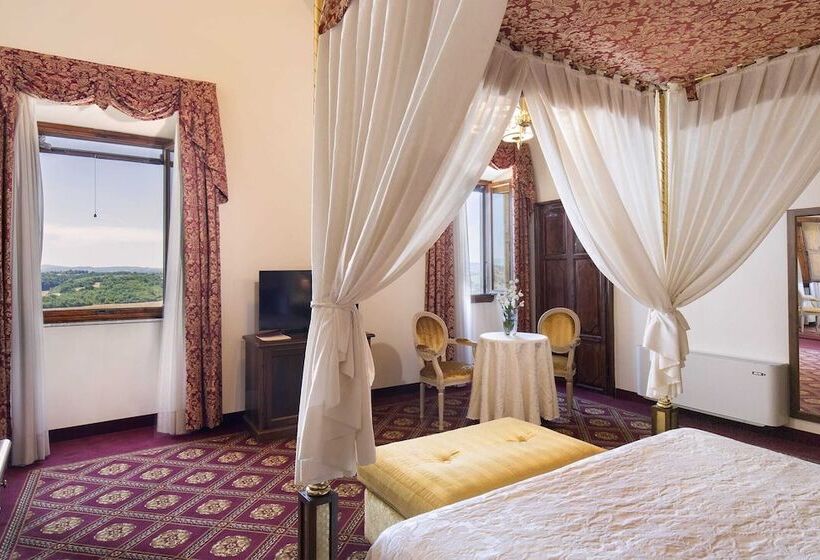 キングサイズベッドのスイートルーム, Villa Lecchi Hotel Wellness
