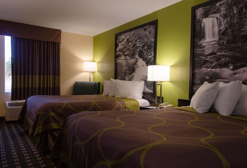스탠다드 룸 더블 침대 2개, Motel 6 Forsyth, Ga Tift College