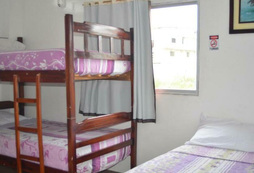 Habitació Quàdruple Estàndard, Paradise Beach