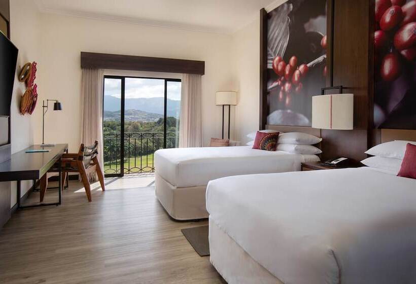 Номер Стандарт 2 Двуспальные Кровати, Costa Rica Marriott Hotel Hacienda Belen