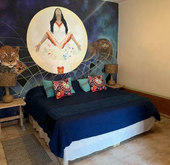 带大床的标准间, La Casona Azul Boutique