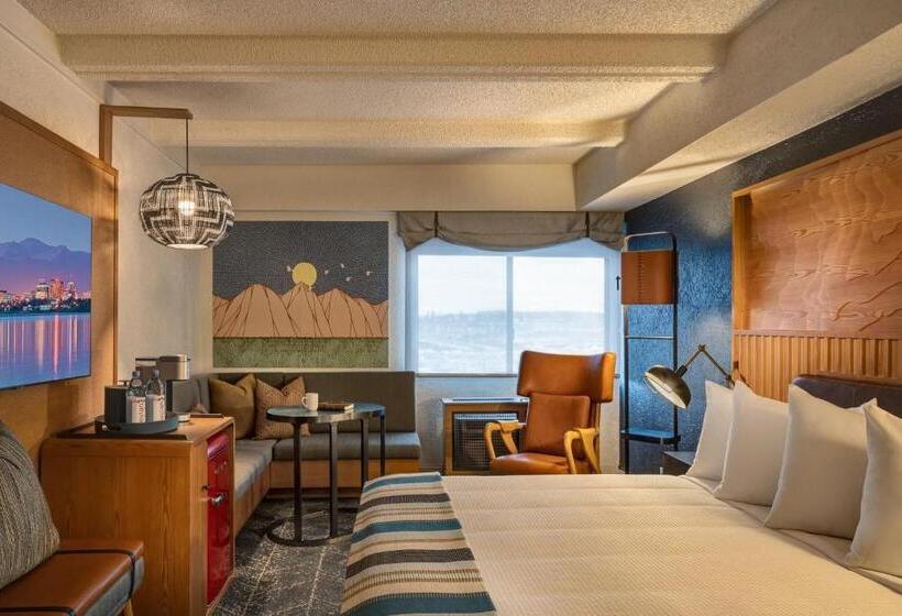 장애인을 위한 킹사이즈 침대 스탠다드 룸, The Wildbirch Hotel - JdV by Hyatt
