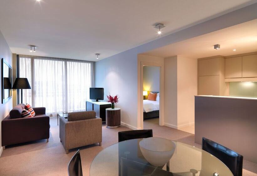 침실 2개 아파트, Adina Apartment Hotel Sydney, Darling Harbour