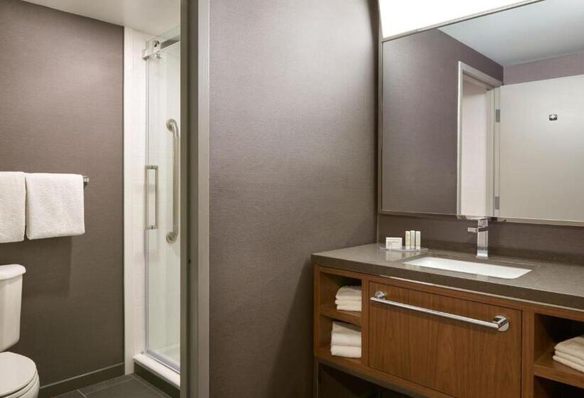 带2个双人床的标准工作室, Courtyard By Marriott Toronto Mississauga/meadowvale