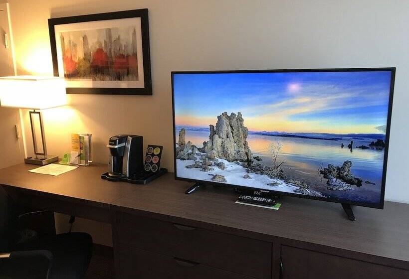 ダブルベッドスタンダードルーム, La Quinta Inn By Wyndham Vancouver Airport