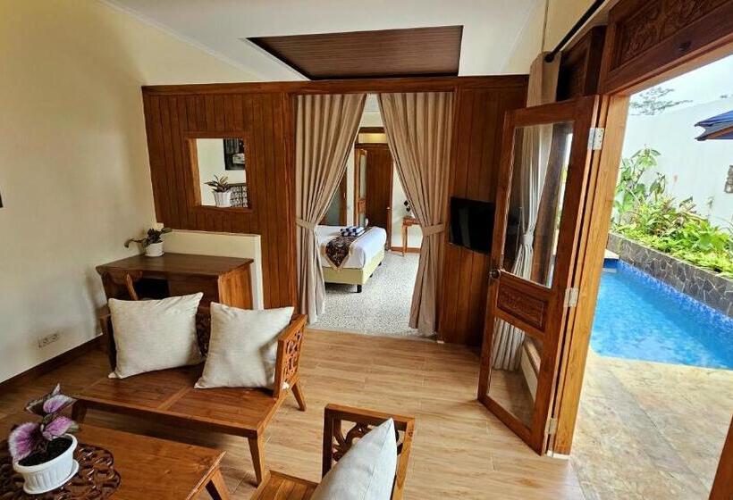 Вилла с 1 спальней и бассейном, Jepara Garden Resort