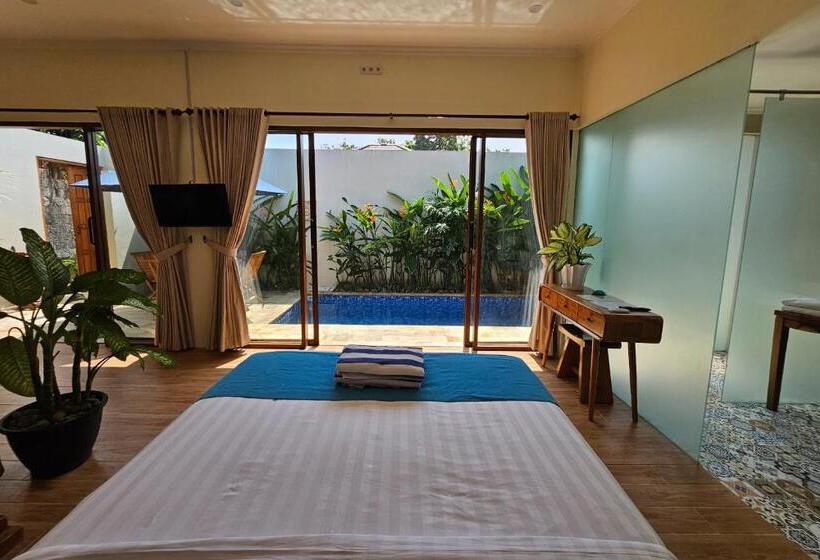 Вилла с 1 спальней и бассейном, Jepara Garden Resort