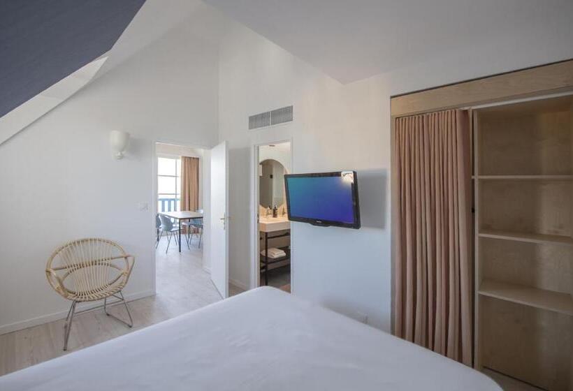 Апартаменты 1 Спальня Вид на Сад, Ibis Styles Deauville Villers Plage
