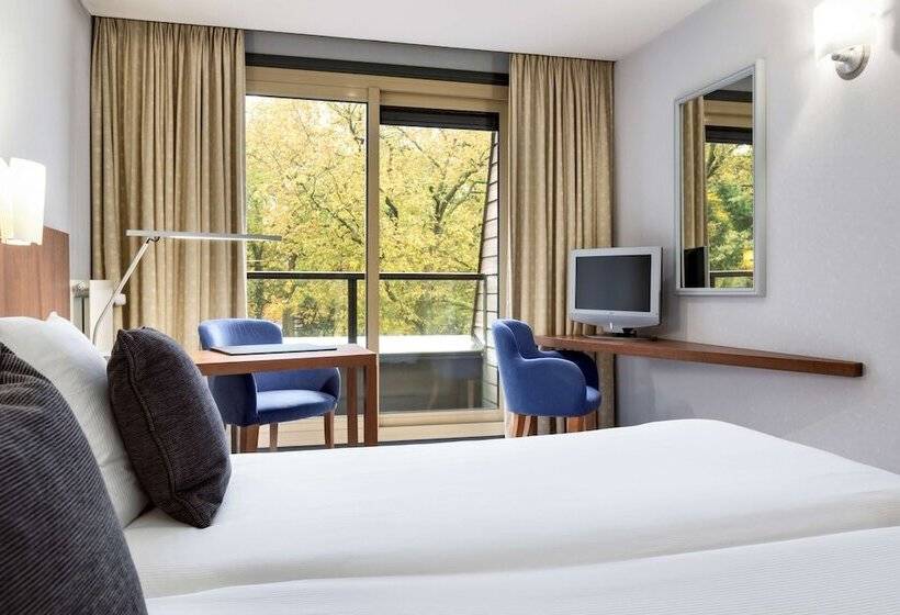 스탠다드 테라스 룸, Fletcher Hotel Restaurant Sparrenhorst Veluwe