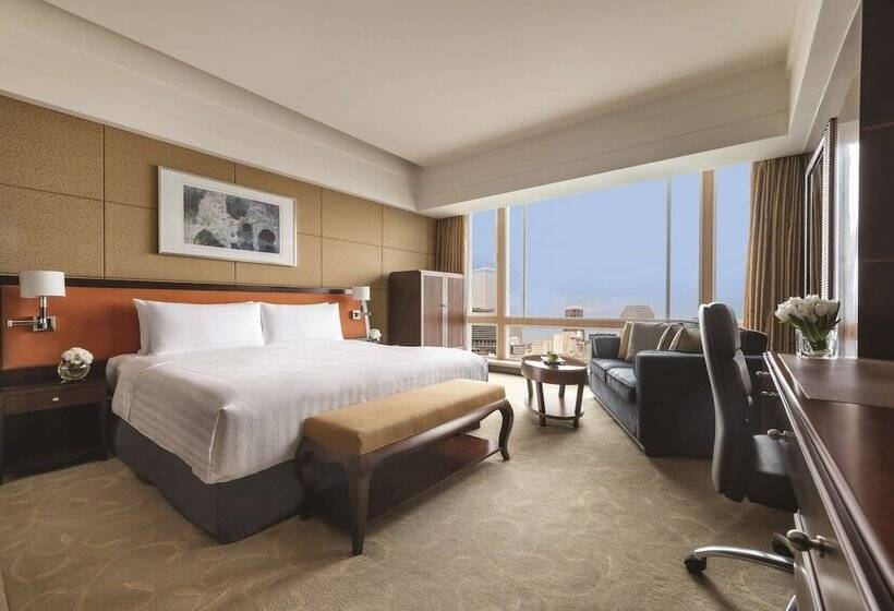 اتاق استاندارد با چشم‌انداز رودخانه, Shangrila Chengdu