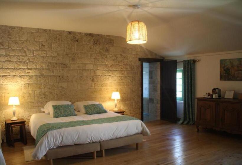 Стандартный Номер Кровать Кинг, Manoir Le Moulinal47   Vue Panoramique
