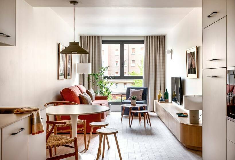 2침실 펜트하우스 아파트, Apartahotel Líbere Vitoria