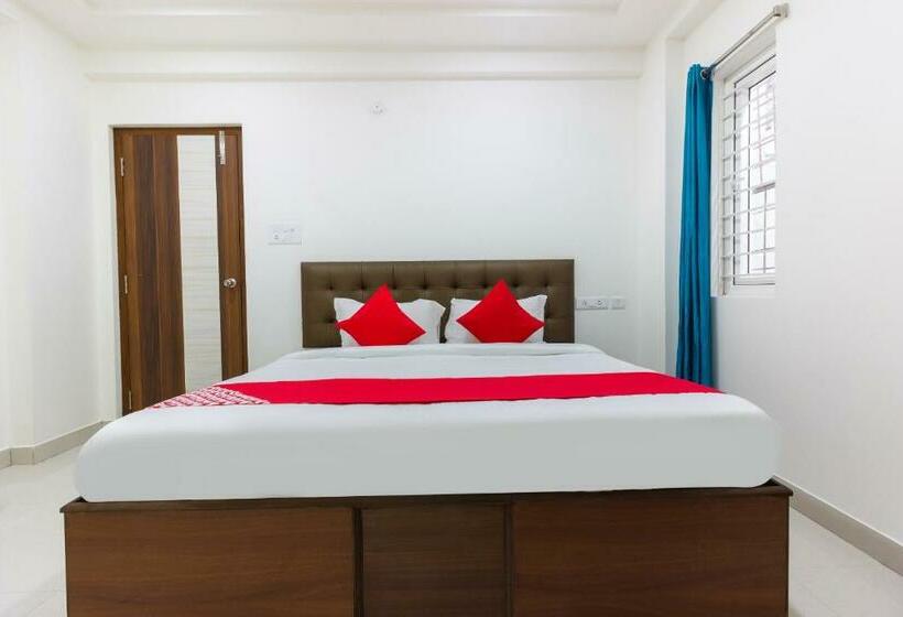 标准间, Super Hotel O Qualia Inn Kondapur Near Botanical Garden