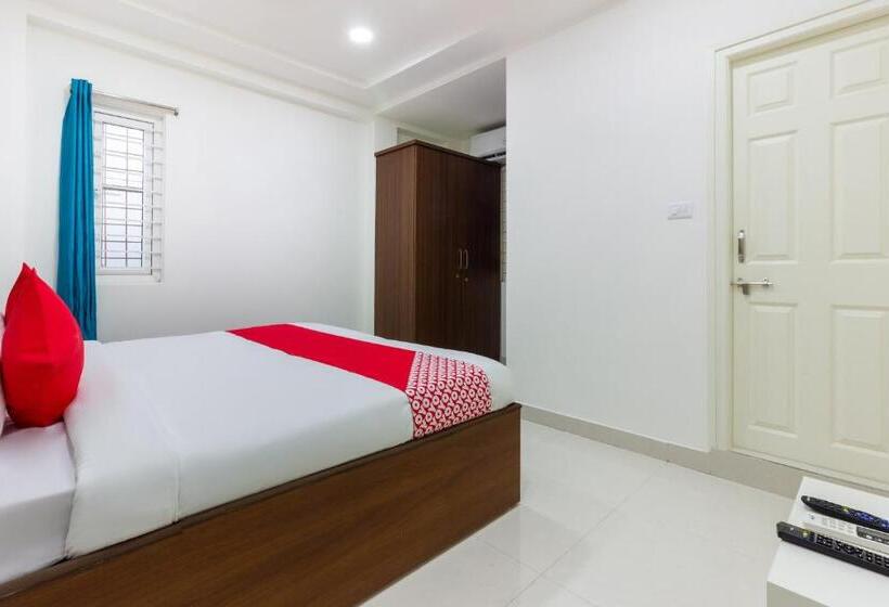 标准间, Super Hotel O Qualia Inn Kondapur Near Botanical Garden